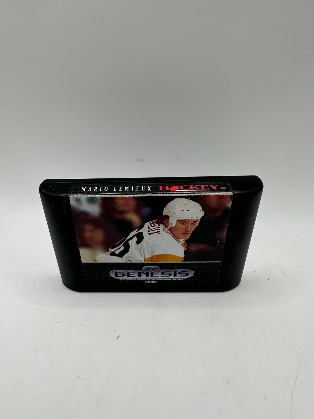 Mario Lemieux Hockey - Sega Genesis - TESTED - Working