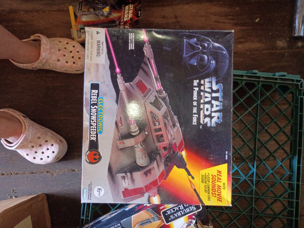 Star Wars Power of the Force Electronic Rebel Snowspeeder
