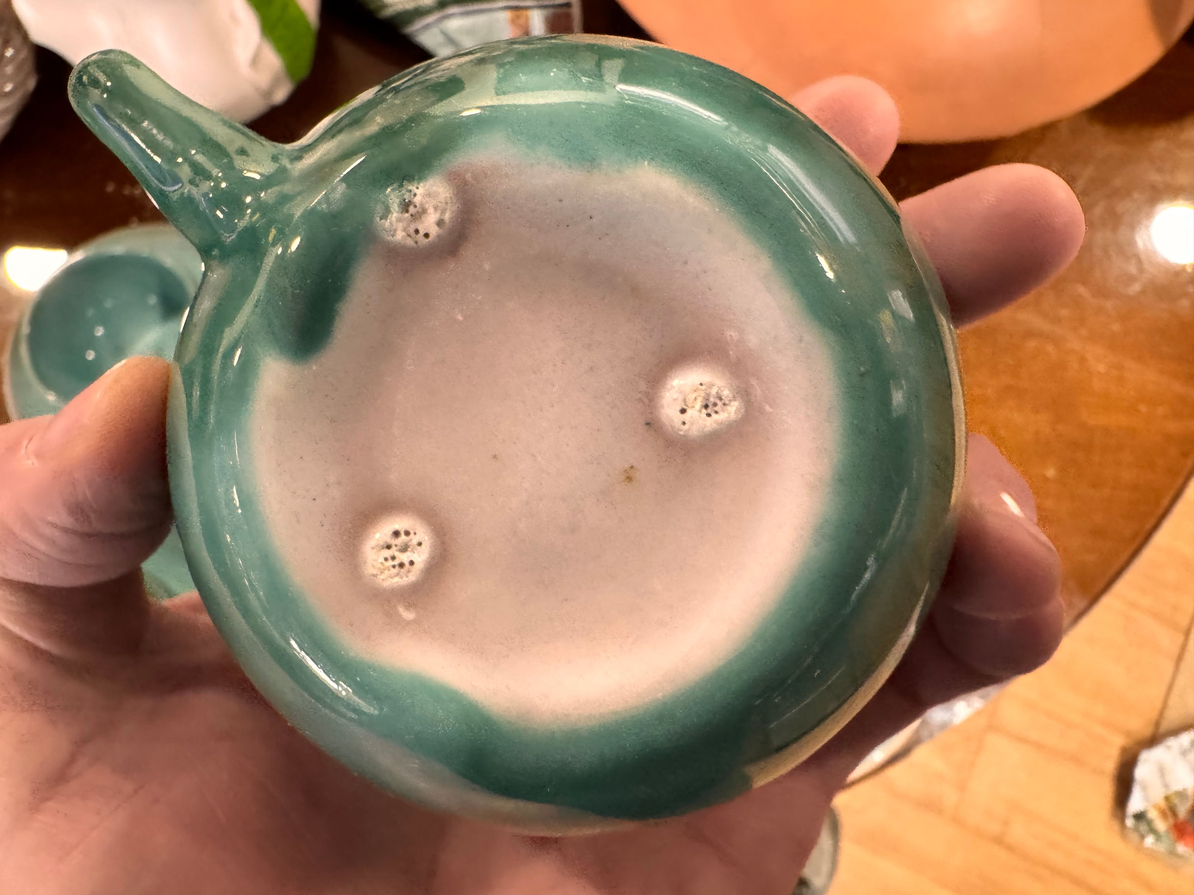 Six Vintage 1940's-1963 Levin Stangl Terra Rose Pottery Tea Coffee Cup & Saucer - Image 2