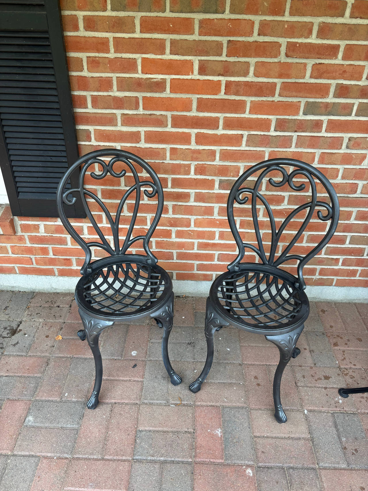Cast Aluminum Patio Chairs