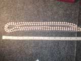 Layered Faux Pearl and Chain Necklace - Image 1