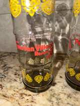 X2 lot Disney Polynesian Village Amber Tiki Glass cup set - Image 4
