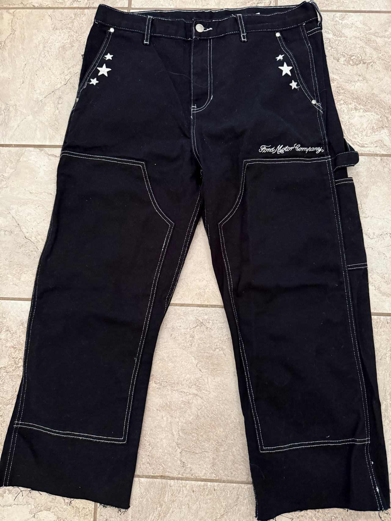 Ford Motor Company Double Knee Carpenter Pants size 34