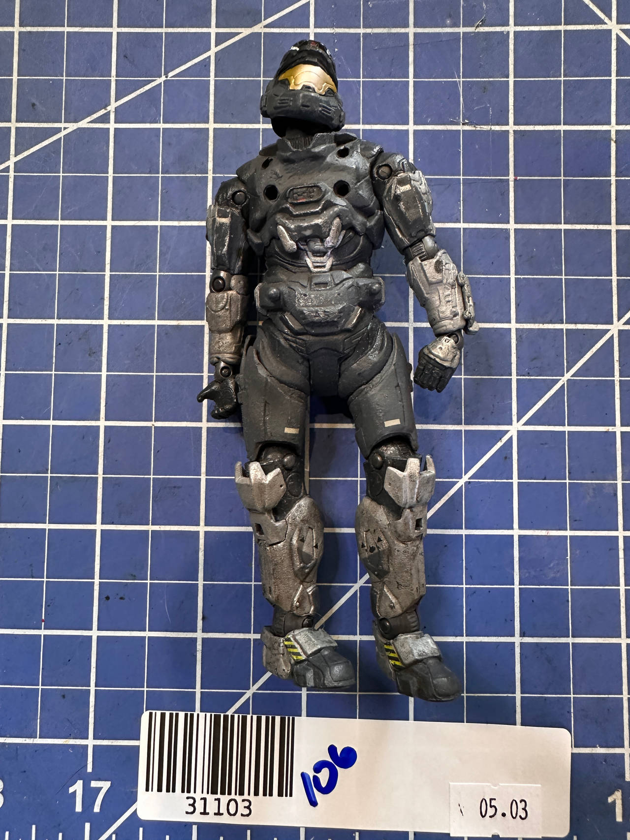 McFarlane Toys HALO  Reach Noble Six Action Figure. 106