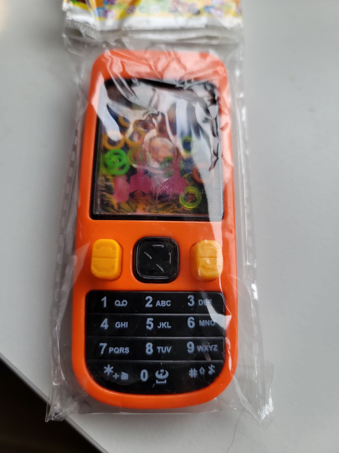 Handheld Water Ring Toss Game Phone Toy