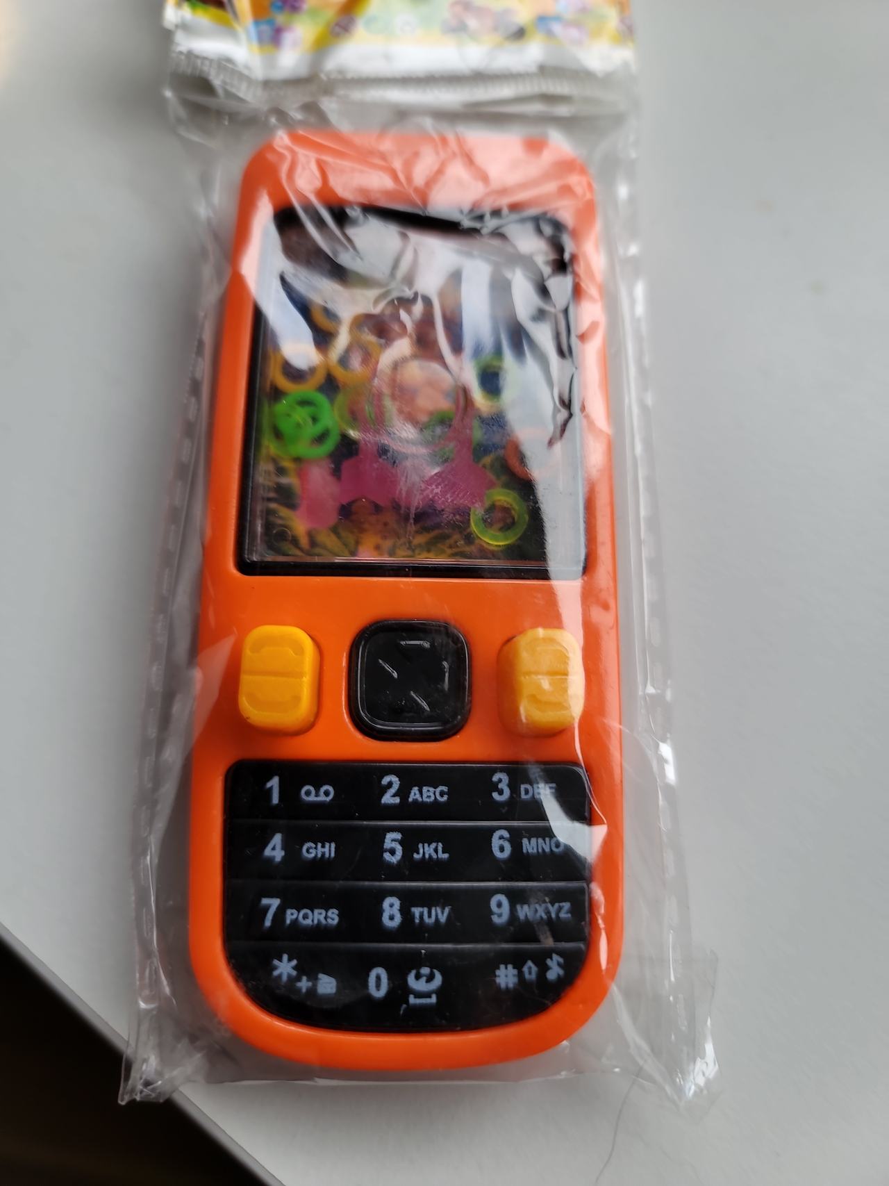 Handheld Water Ring Toss Game Phone Toy