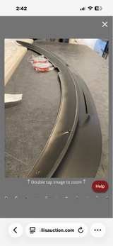 Tesla Model Y Performance Style Rear Trunk Spoiler - Matte Black - Image 4