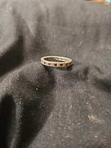 Ruby and Diamond Milgrain Eternity Ring - Image 2