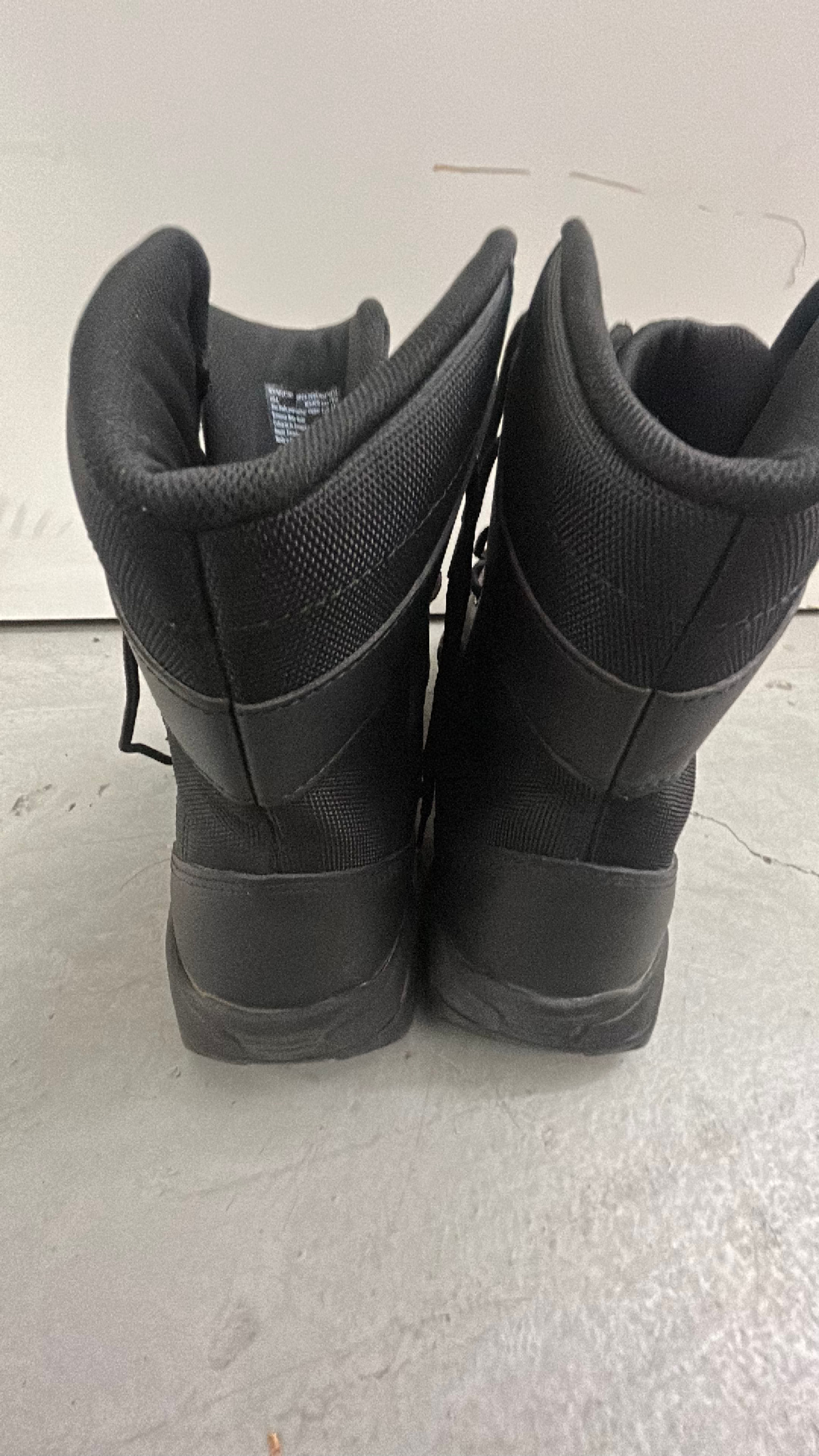 Interceptor Force Tactical Steel Toe Boots Black size 10.5 - Image 3