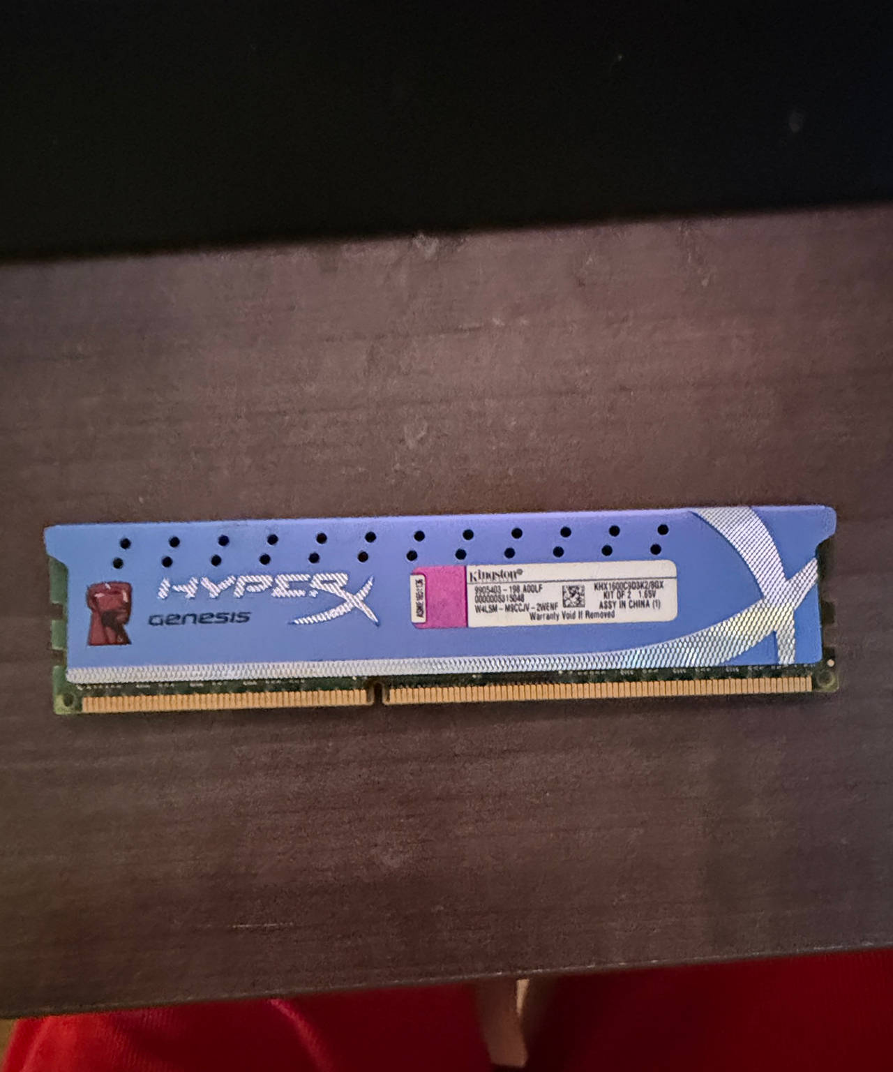 Kingston HyperX Genesis 4GB DDR3 1600MHz Desktop Memory