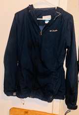 Columbia Women's Navy Blue Windbreaker Jacket - Image 2