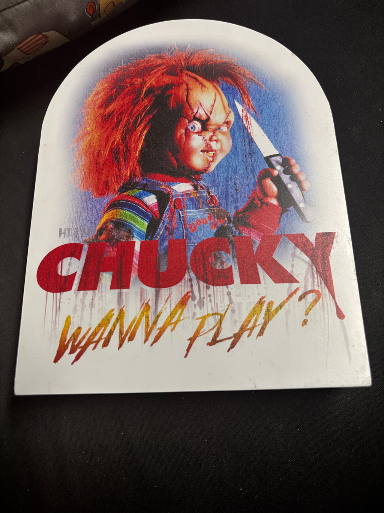 Chucky Decorative Sign