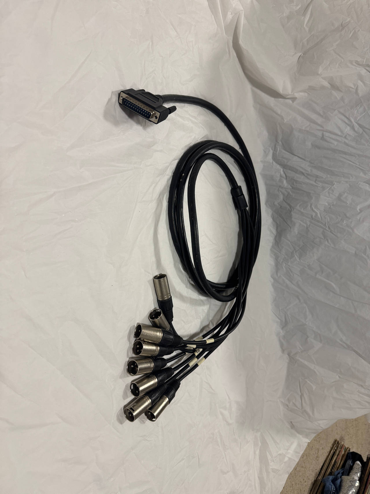 DB25 to XLR Female Snake Cable