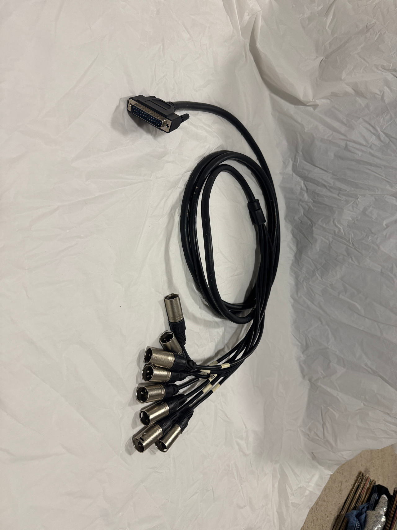 DB25 to XLR Female Snake Cable