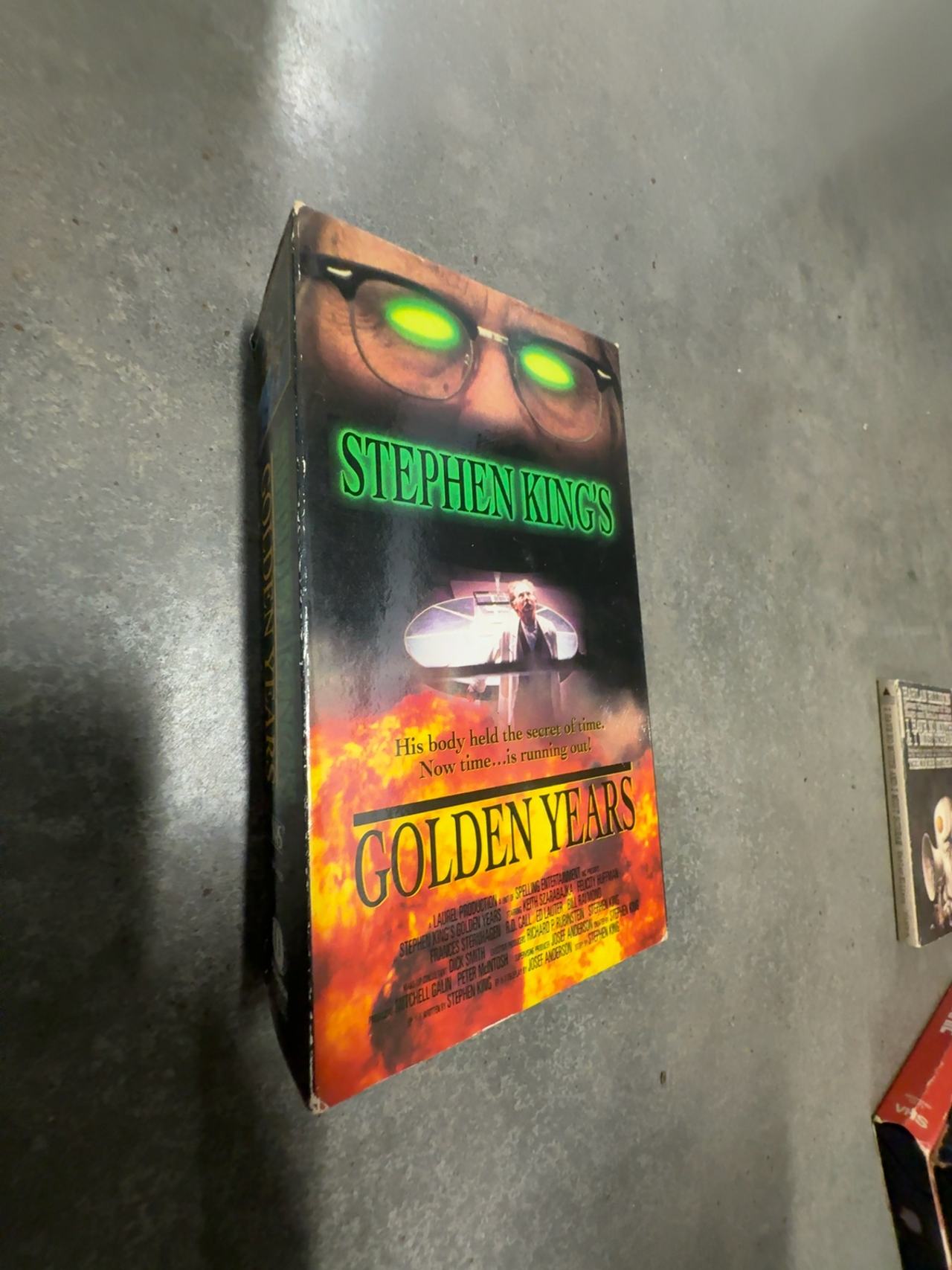 Stephen King Golden Years VHS