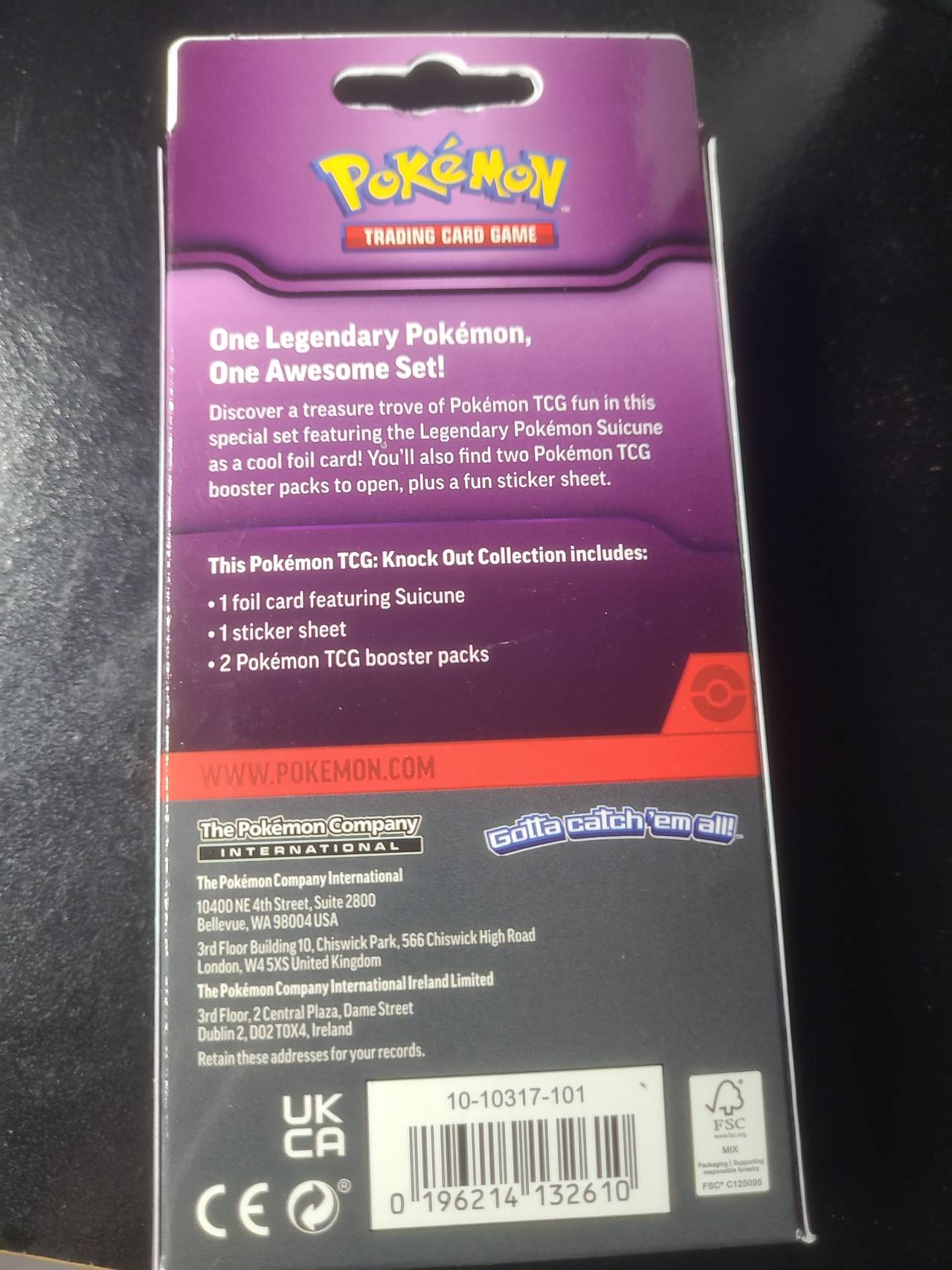 Pokémon TCG: Knock Out Collection Suicune