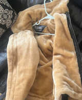 Vilanto Fleece Lined Leather Jacket - Image 1