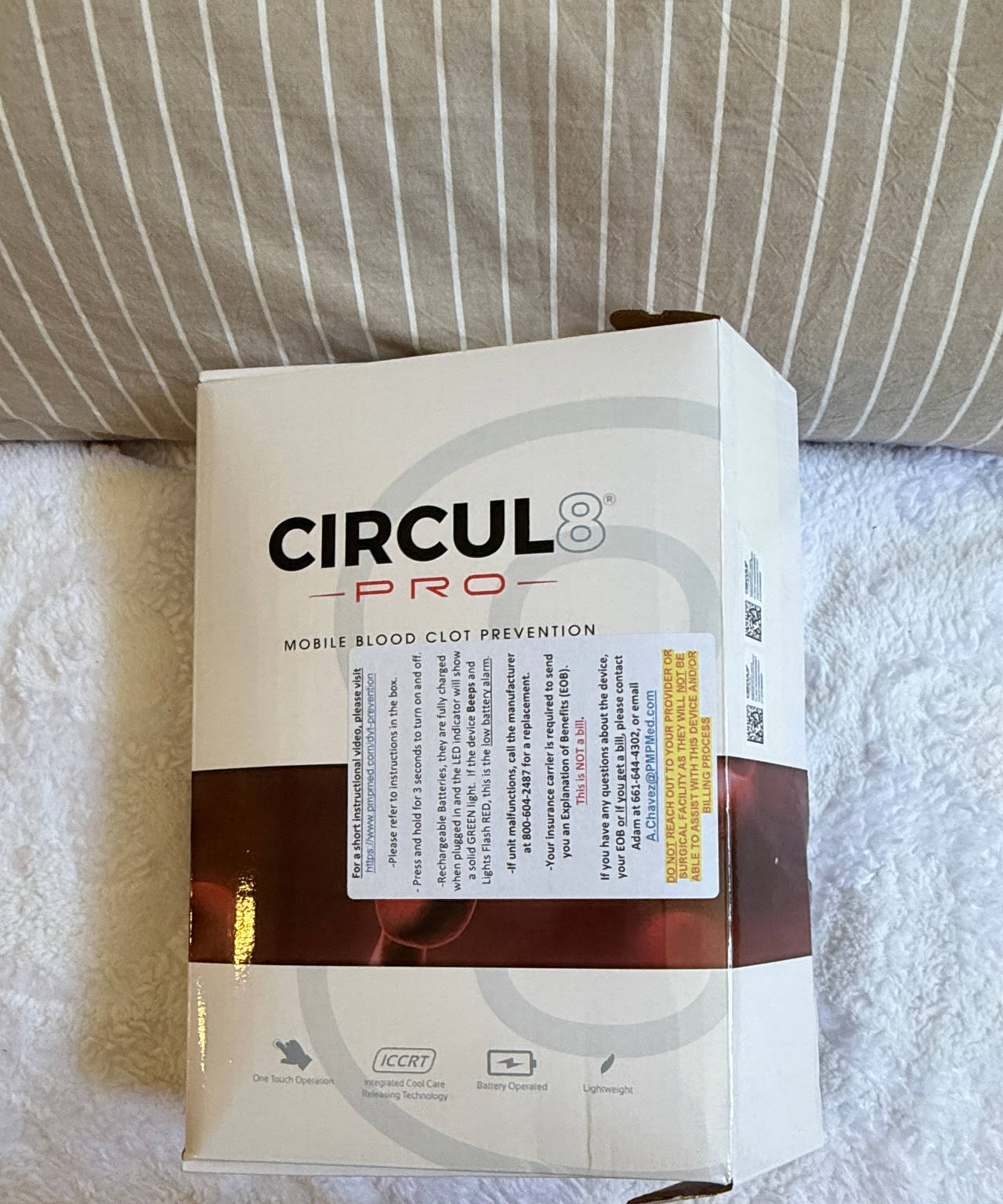 Precision Medical Products Circul8 Pro Mobile Blood Clot Prevention