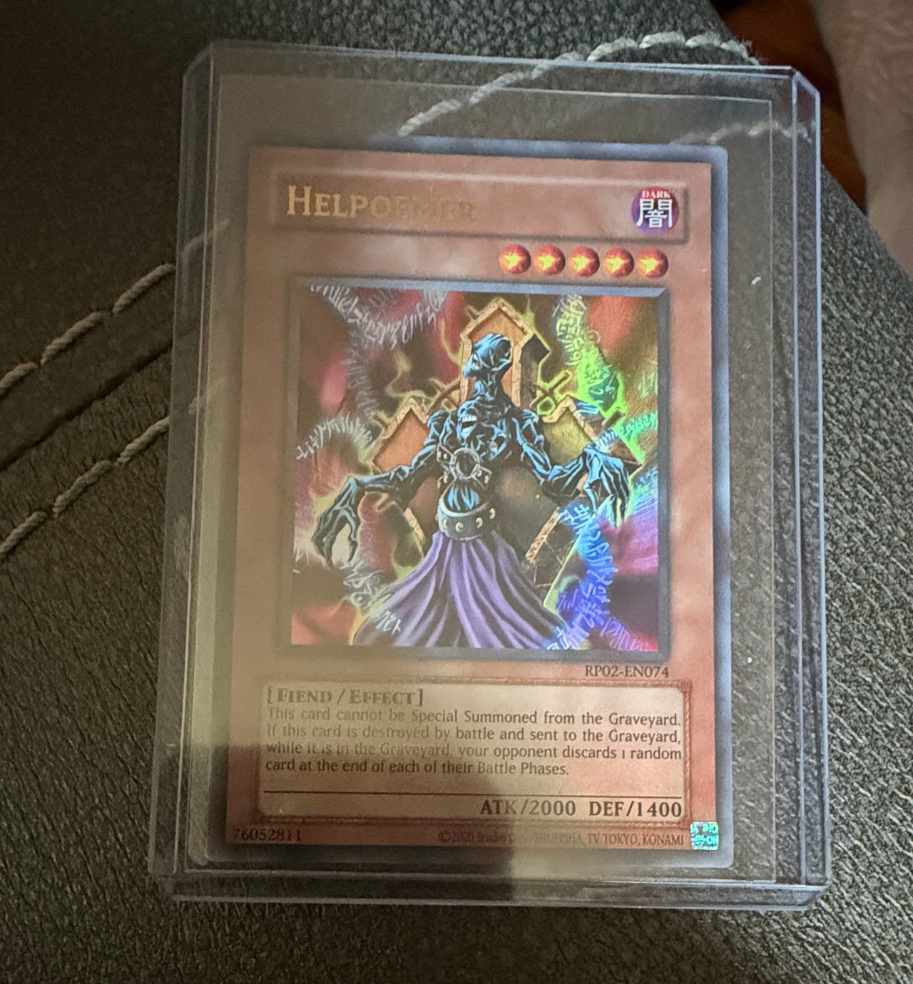 Yu-Gi-Oh! Helpoemer RP02-EN074 Ultra Rare