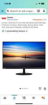Lenovo Monitor - Image 3