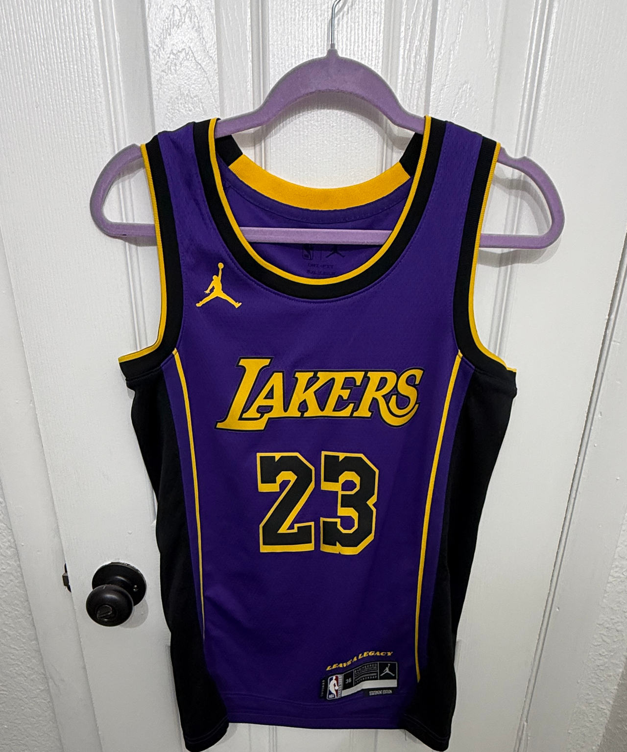 LeBron James Lakers Statement Edition Jersey