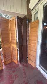 Solid Wood Louvered Interior Shutters - Image 3