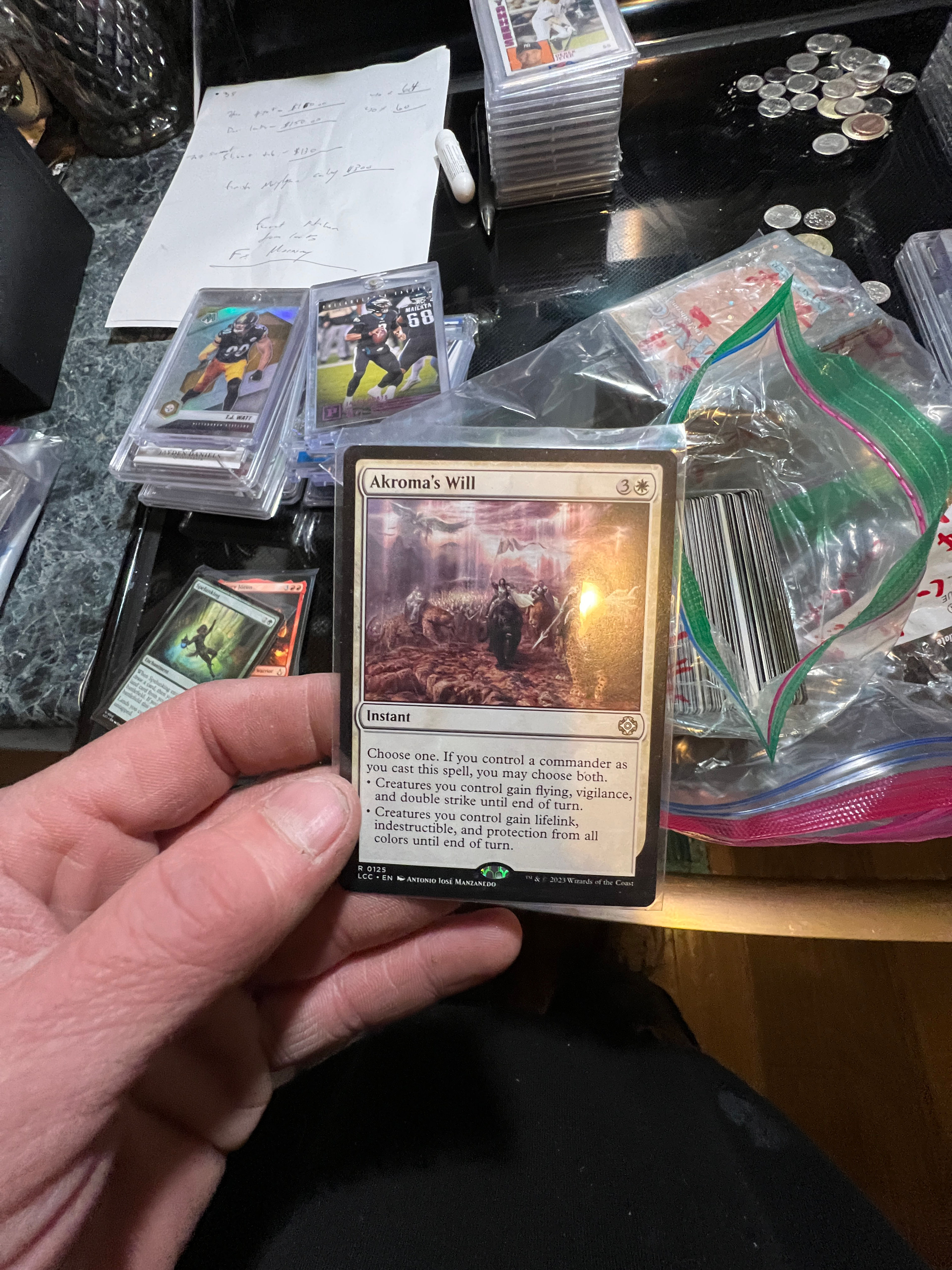 Magic: The Gathering Akroma's Will LCC 125