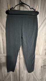 Lou & Grey Charcoal Knit Pants size Large Gray - Image 4