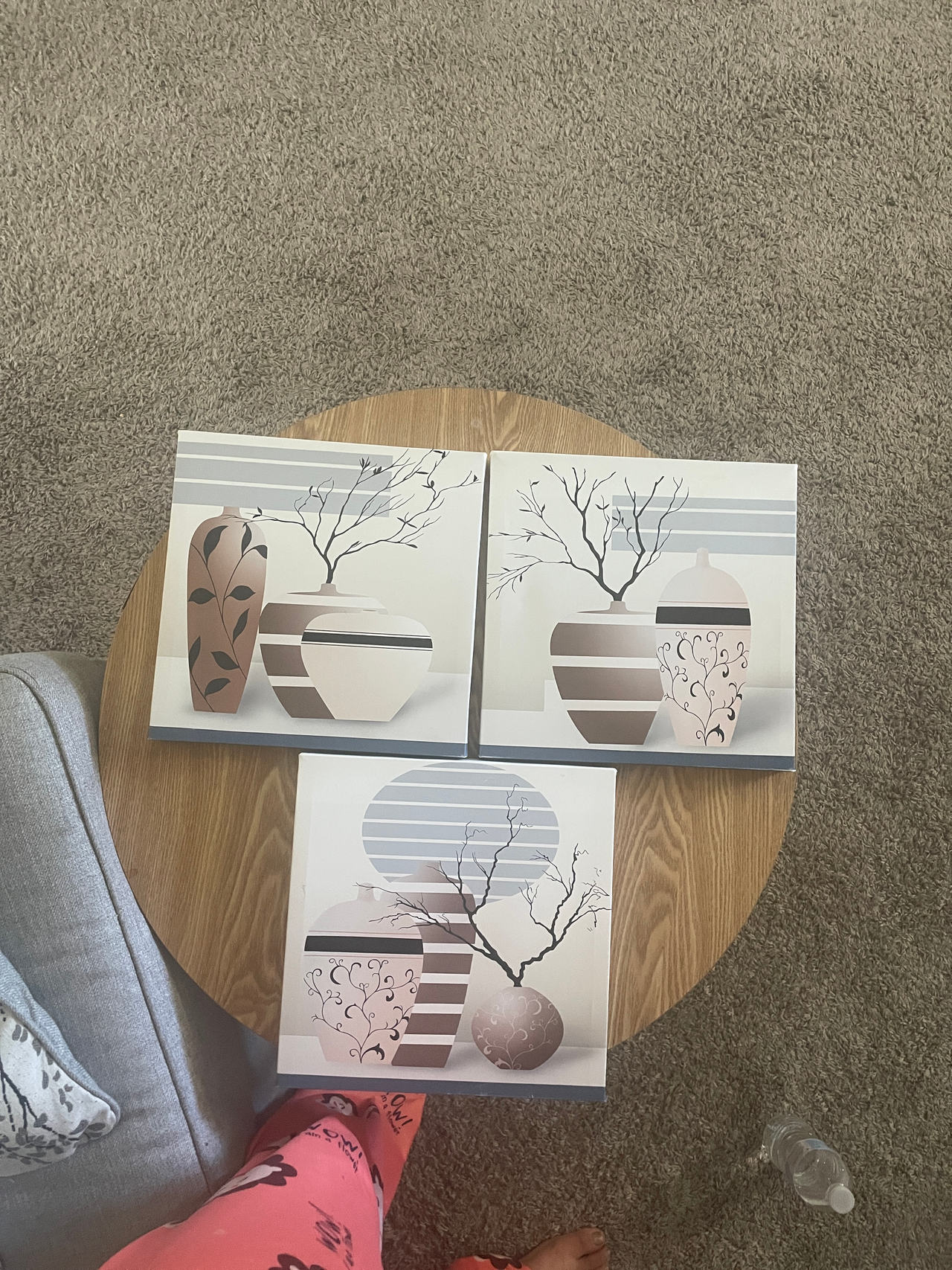 Modern Vase Wall Art Set
