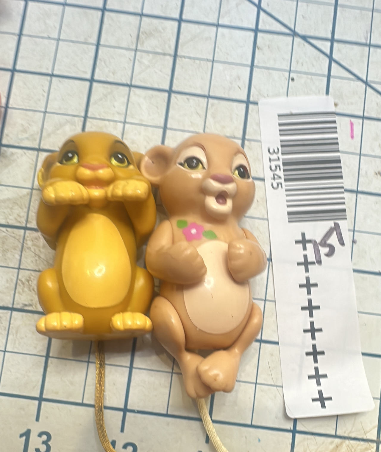 Disney The Lion King Simba and Nala Pull-String Toys