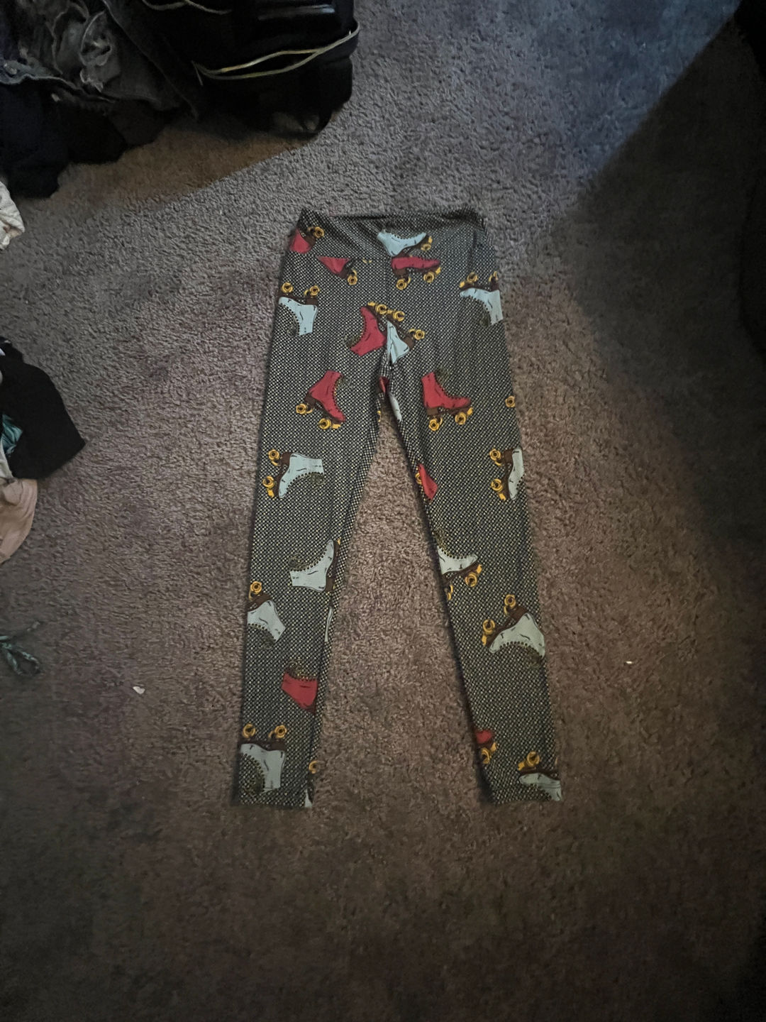 Roller Skate Print Leggings