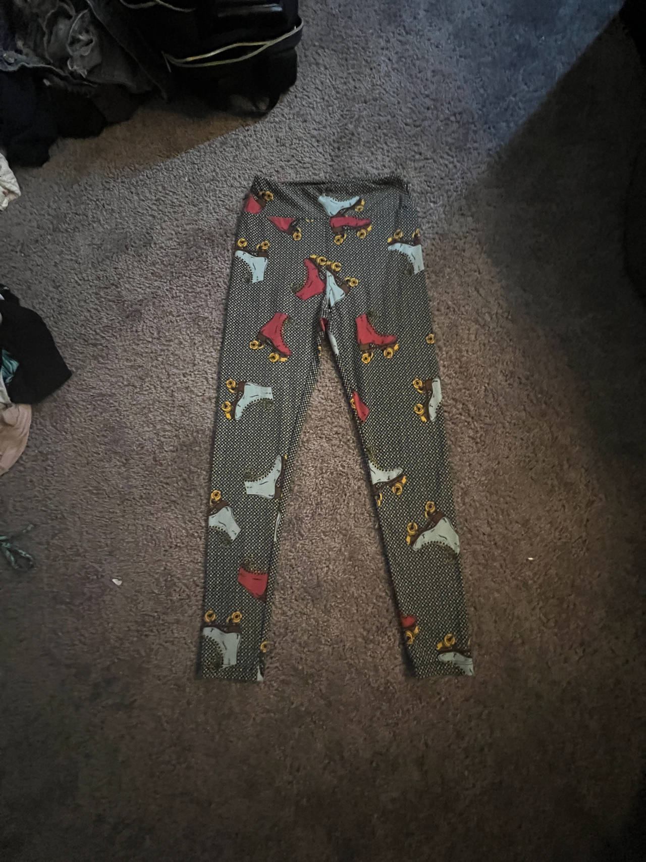Roller Skate Print Leggings