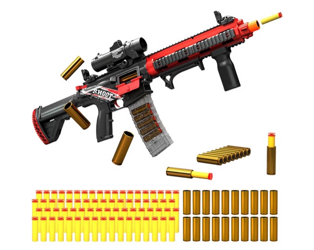 Electric Soft Bullet Toy Gun for Boys