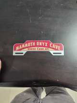 Mammoth Onyx Cave Vintage License Plate Topper - Image 2