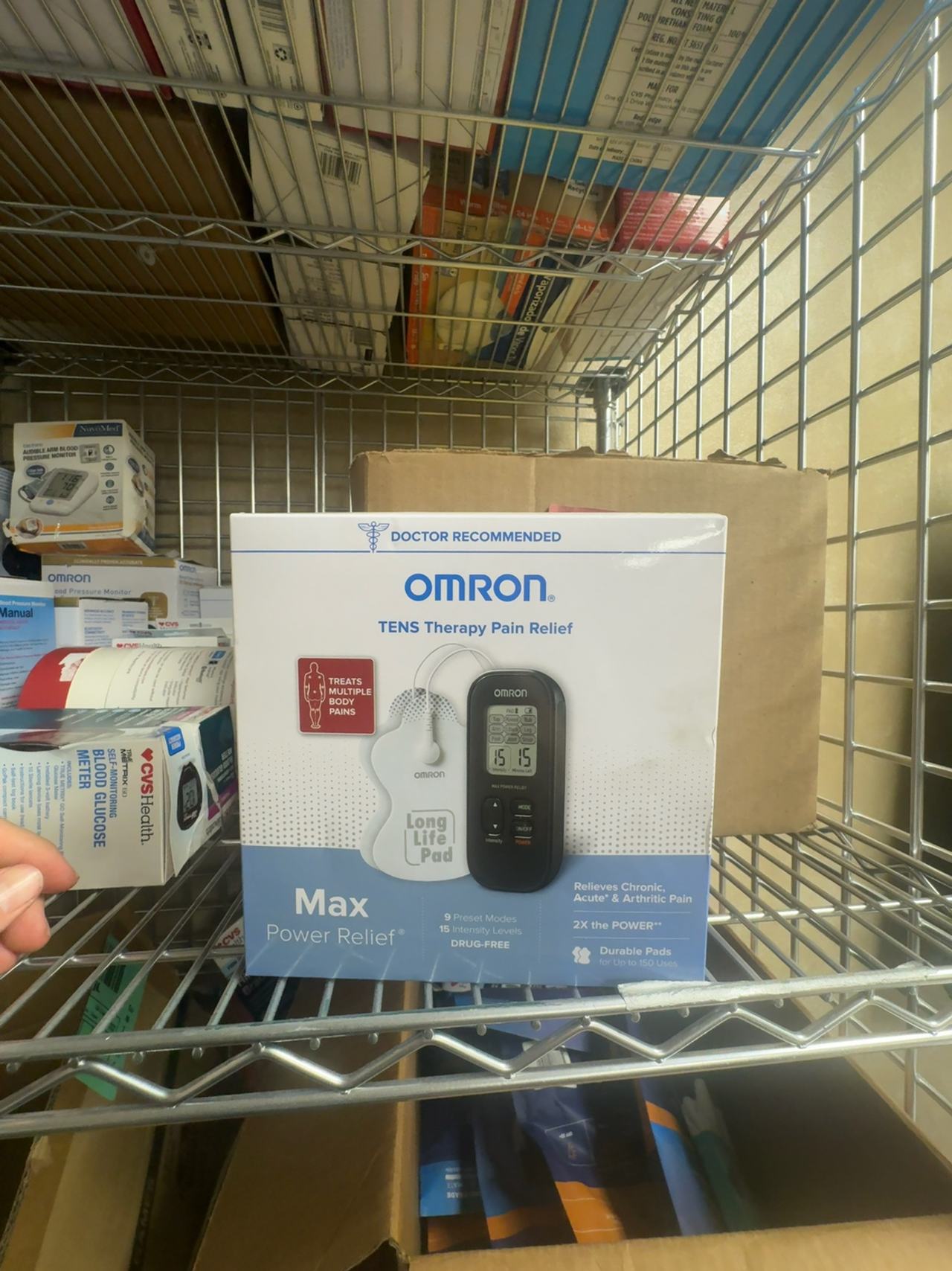 Omron Max Power Relief TENS Unit PM500