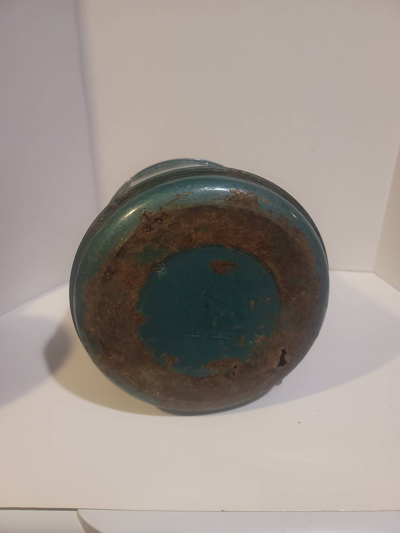 Vintage Insulated Metal Water Jug with Spigot