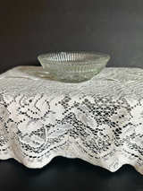 Vintage FEDERAL GLASS Windsor Clear Mayonnaise Bowl - Image 1