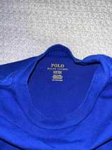 Ralph Lauren Polo Long Sleeve Shirt Blue Toddler 4T - Image 3