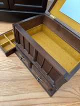 Vintage Wooden Jewelry Chest Armoire - Image 6