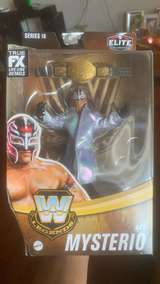 WWE Legends Elite Collection Rey Mysterio Action Figure**box has damage  - Image 1