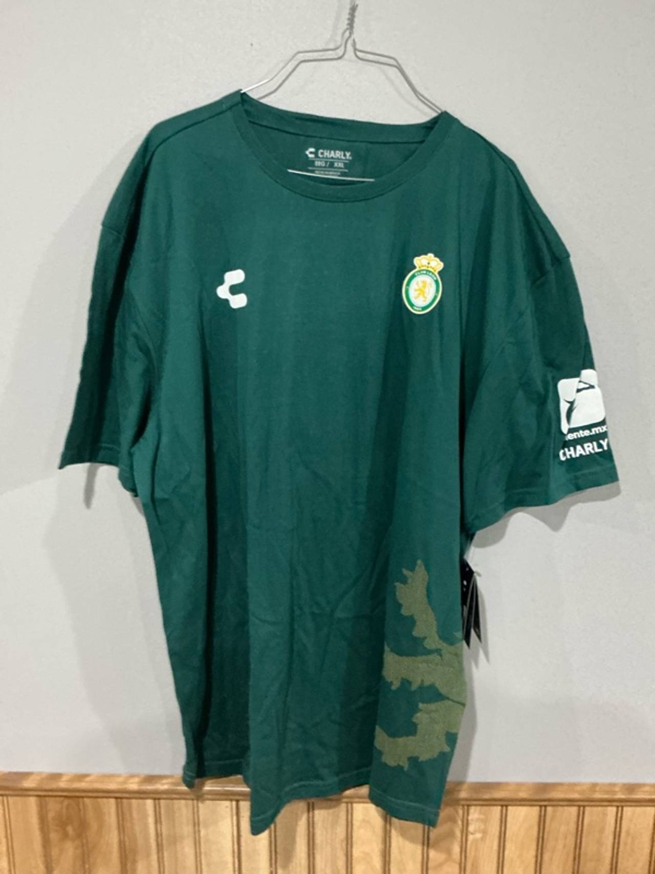 Charly Club Leon Dry Factor 2024/25 Training T-Shirt Black Mens XXL