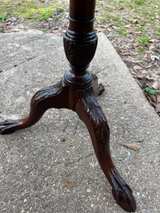 Mahogany Pie Crust Tea Table - Image 4
