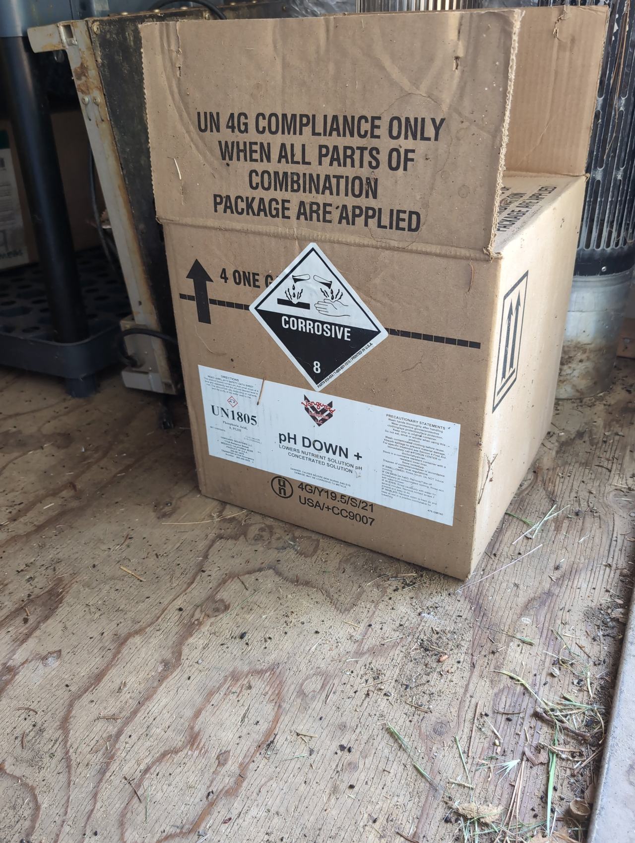 General Hydroponics pH Down Liquid