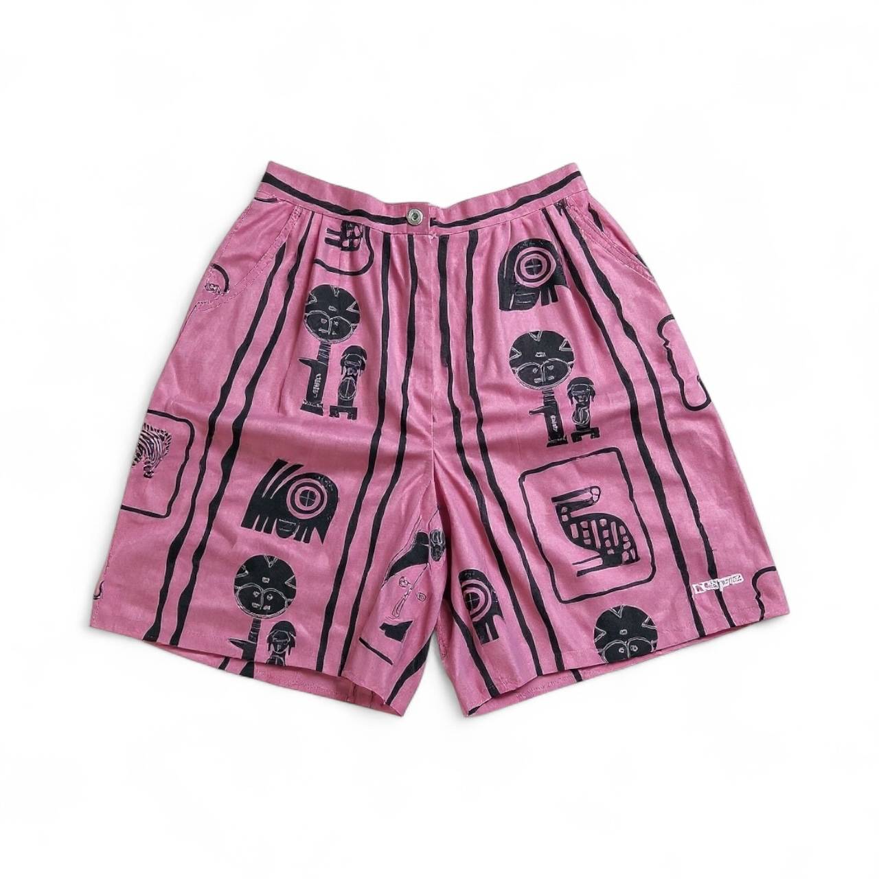 KidSuper Pink Patterned Shorts