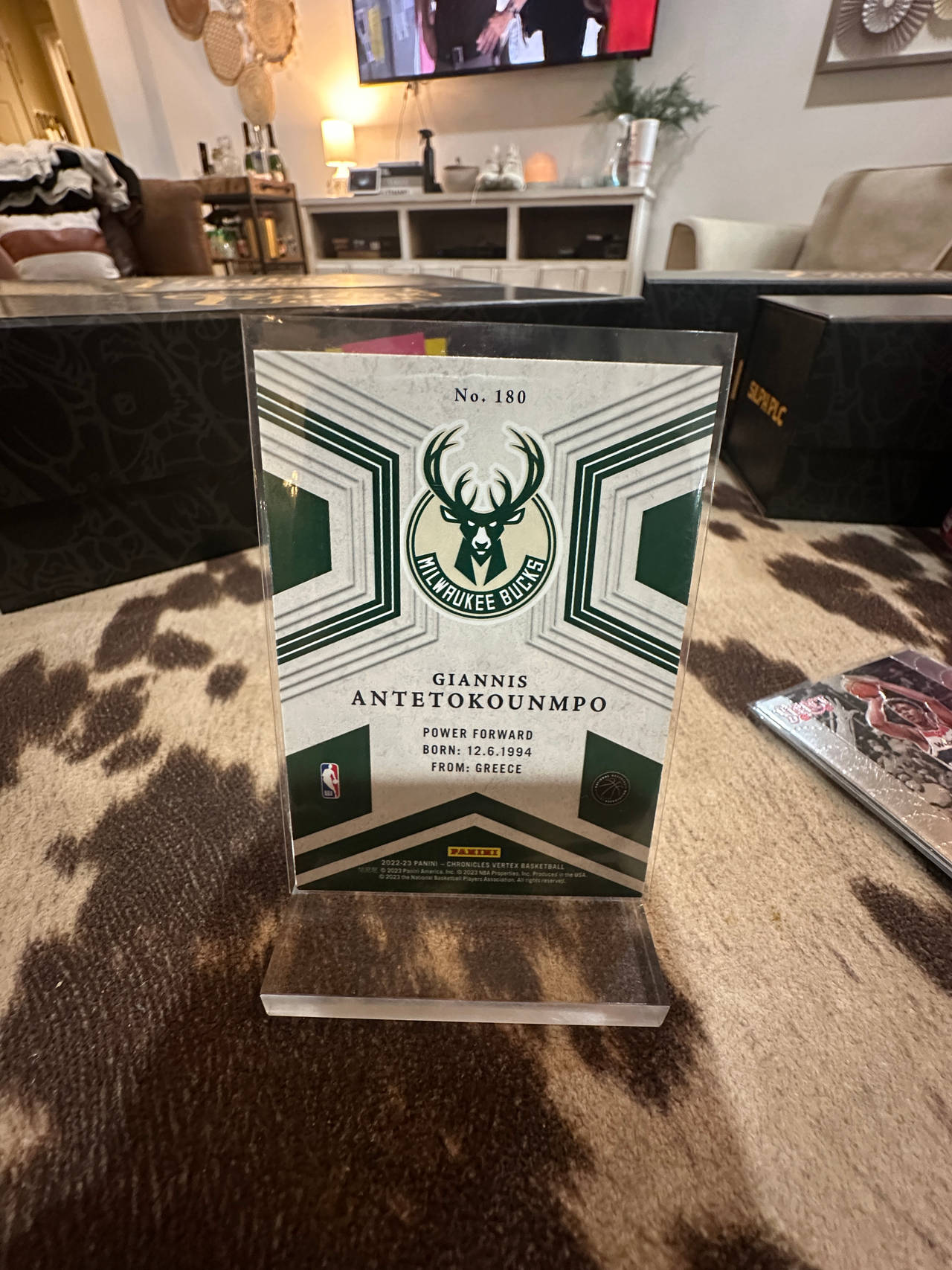 Panini NBA Trading Card - Giannis Antetokounmpo