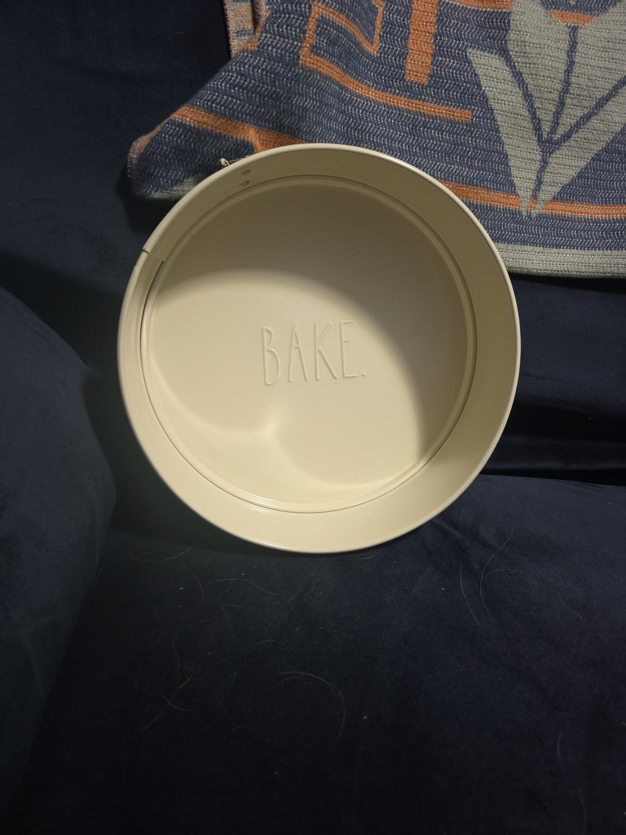 Rae Dunn "BAKE." Round Ceramic Baking Dish