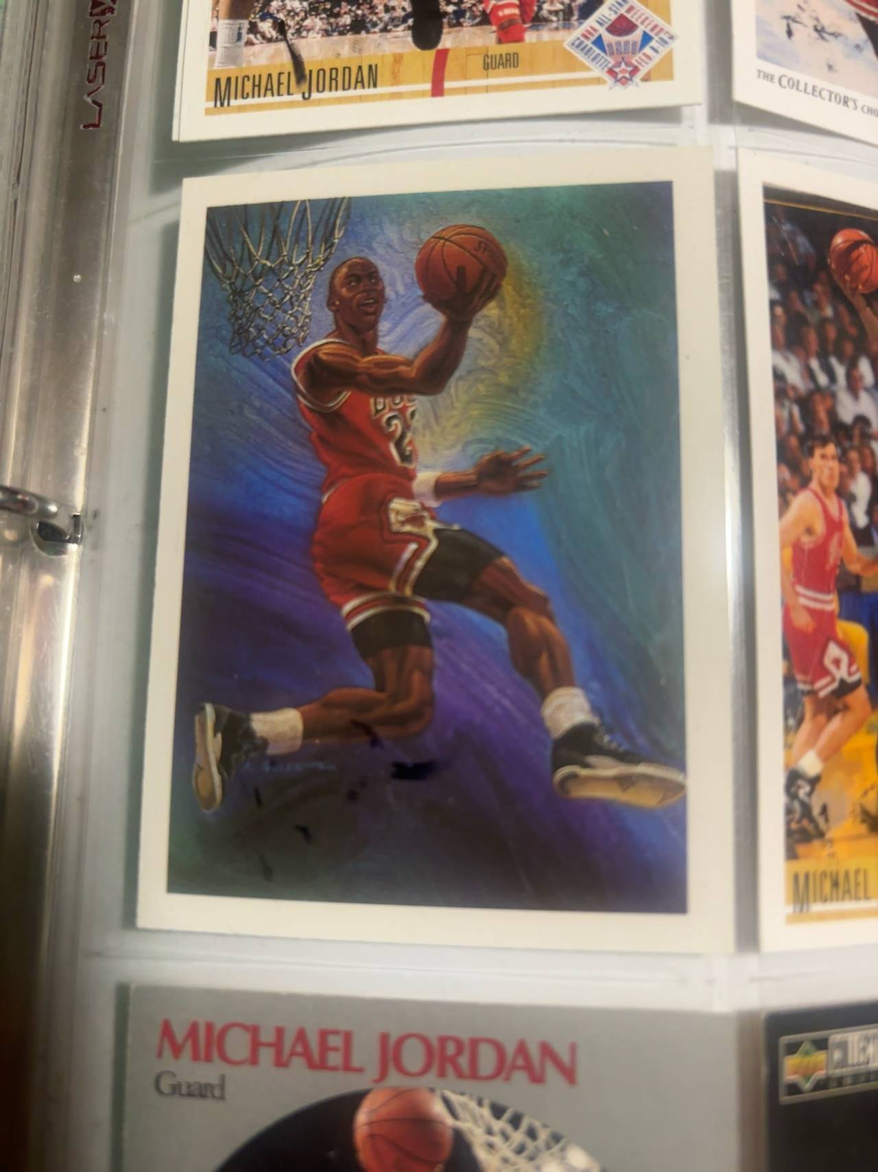 Upper Deck NBA Hoops Michael Jordan #358