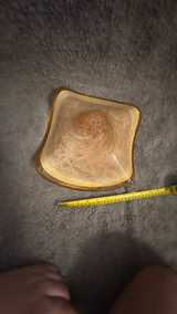Murano Tortoise Shell Art Glass Bowl - Image 8