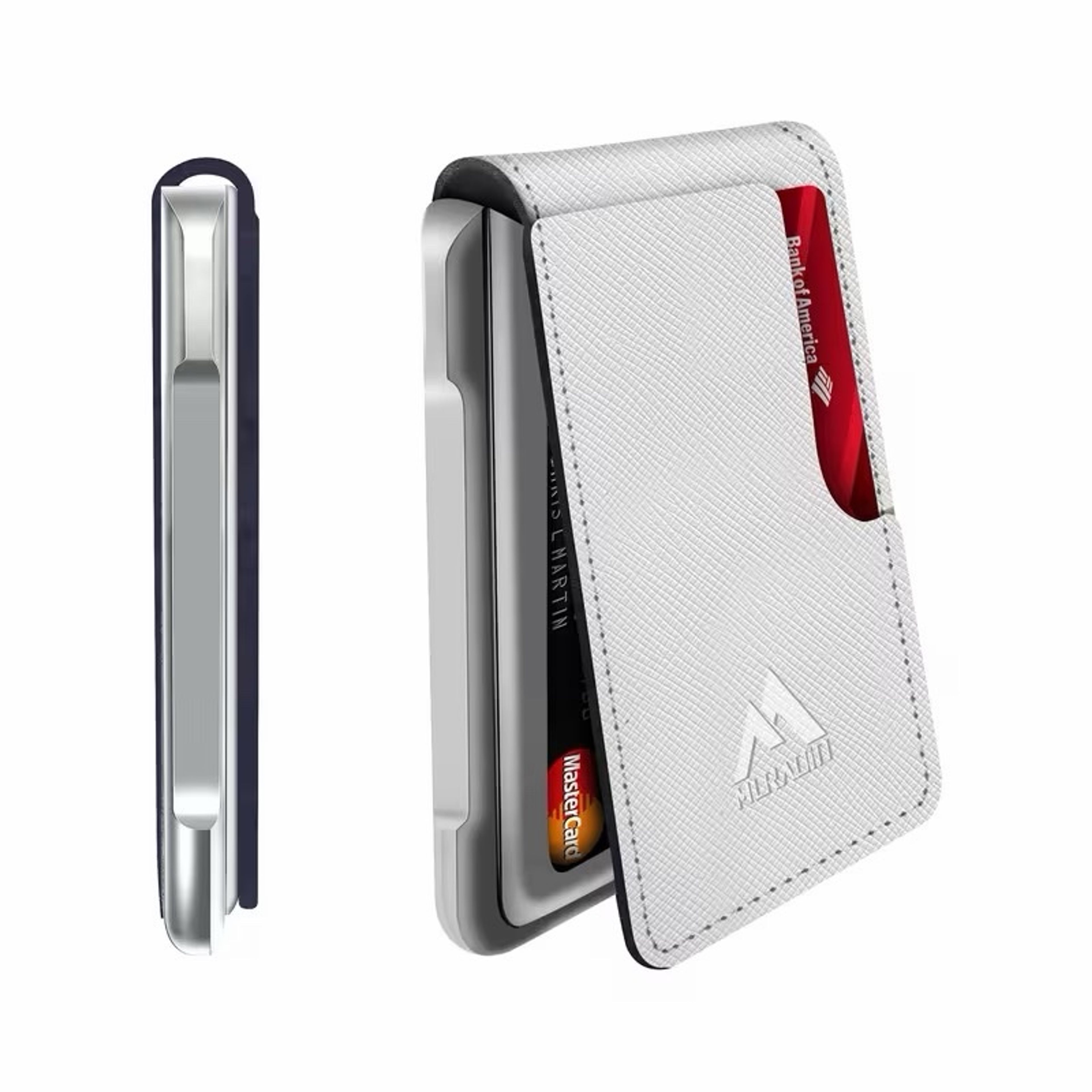 Muradingear V03 Minimalist Wallet White