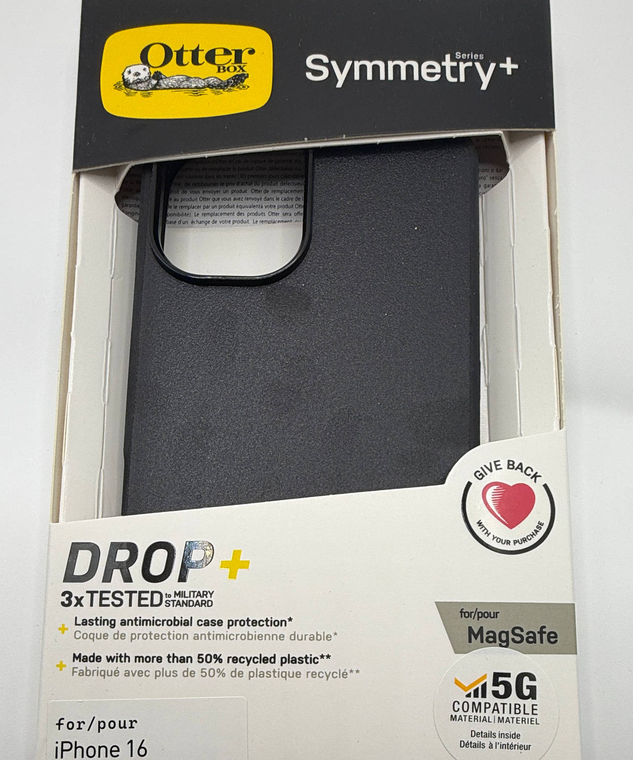 OtterBox Symmetry+ Series Case for iPhone 16 (MagSafe)